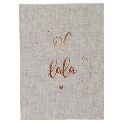 Notitieboek/bulletjournaal A5 - Oh lala