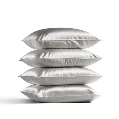 4x Zijden Kussensloop 50x70cm Maanlicht Hotelsluiting 22 Momme - Kussensloop set - Luxe Silk Kussensloop 100% moerbei zijde - Zijde kussensloop - Silk Heaven - 50x70cm / Hotelsluiting