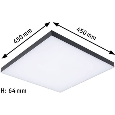 Paulmann Velora Rainbow 79908 LED-plafondlamp Warmwit Zwart