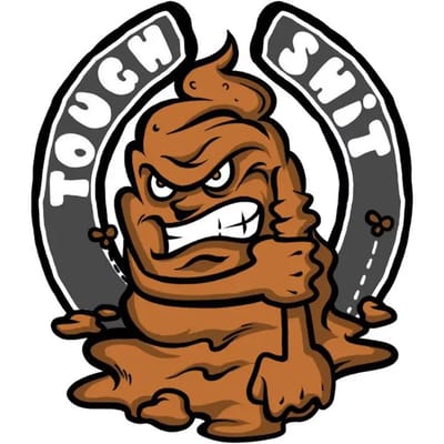 Motorfiets stickers Lethal Threat Mini Tough Sh!t