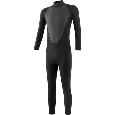 Maillot de bain thermique en néoprène pour hommes et femmes, protection contre les éruptions cutanées, une pièce à manches longues, combinaison de plongée thermique 3mm XL