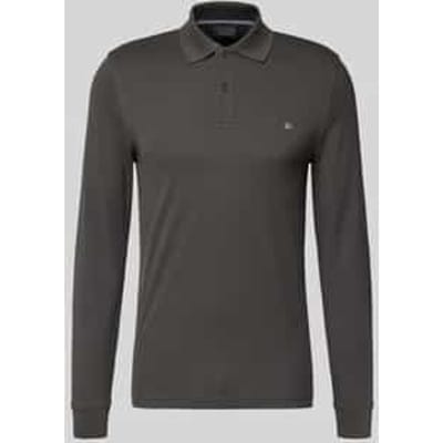 Poloshirt met labelstitching