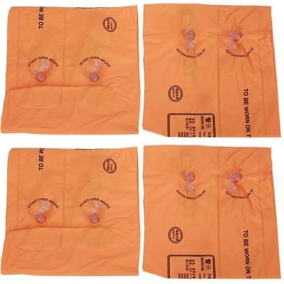 Kinderen Zwemarmband Opblaasbare Drijfcirkel Kinderen Zwemmen Leren Veiligheid Zwembad ArmbandenOranje oranje