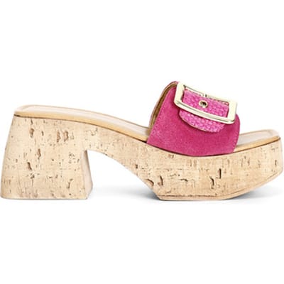 Sandalen met sleehak Café Noir C1XO5555