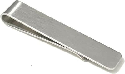 Dasspeld - Stropdas Clip - 50mm - RVS - Zilver