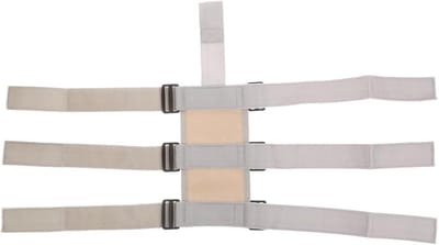 Brandblusser Band - Bevestigingsriem Voertuig - Veilige Opslag - Universele Compatibiliteit - 23 x 18 x 18 cm - Grijs