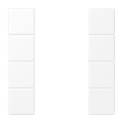 Jung LS RANGE Bedieningselement/Centrale Plaat LS504TSAWM