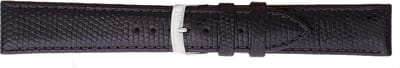 Morellato PMX019IBIZA PF horlogebandje - Leer - Zwart - 12 mm