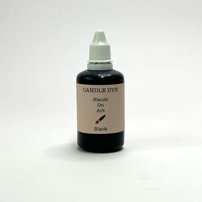 MGM Trading® - Hands on art - Candle dye - Kleurstof voor kaarsvet - 20 ml - 1 fles - Hoog Geconcentreerd - Zwart