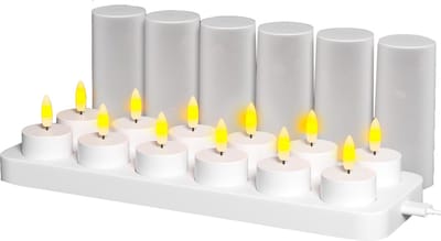 DailySupplies® Oplaadbare Waxinelichtjes - Theelichtjes - Led