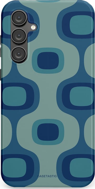 Casetastic Hoesje Geschikt voor Samsung S23 FE - Stijlvolle Beschermende Duo-layer Case - Vintage Flow