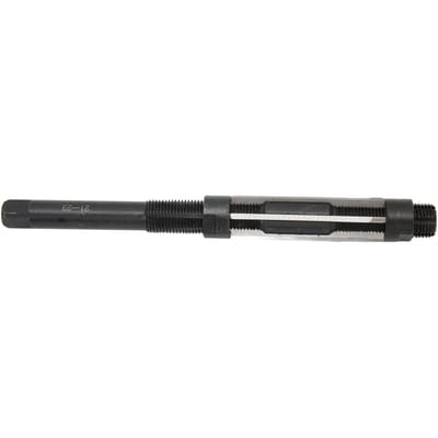 Alésoir réglable, outil de serrage manuel, 6 cannelures, longueur 64 mm, 9SiCr 21 ?Plage de réglage de 23 mm