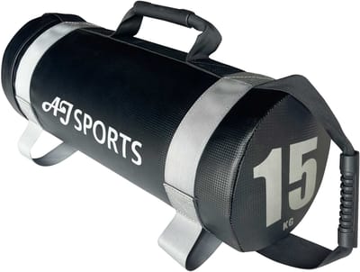 AJ-Sports Power bag 15kg - Core Powerbag - Sandbag - Gewichtszak - Zandzak - Weight Bag - Fitness & Crossfit - Hyrox - Zwart