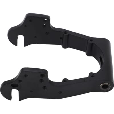 Elektrische Scooter Achtervork Professionele Aluminiumlegering Achtervork voor 10 Inch Elektrische Scooter black