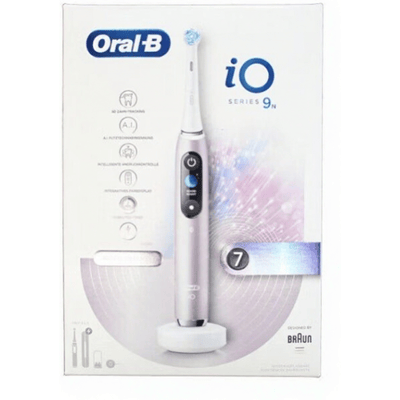 Braun iO Series 9N Rose Quartz 8700216013420 Elektrische tandenborstel Roterend / pulserend Rozenkwarts