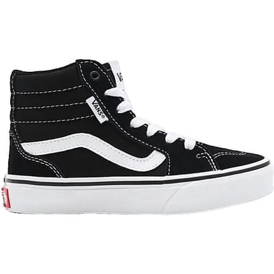 VANS YT Filmore Hi (SUEDE - CANVAS)BLACK - WHITE - Sneakers - Unisex
