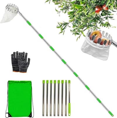 300 cm Telescoop Fruitplukker voor het Plukken van Diverse Fruitsoorten