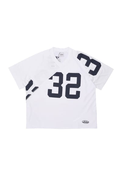 Mannen T-shirt 32 Jersey Navy/white