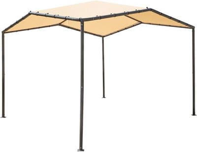 ShelterLogic® Paviljoen Pacifia Pergola - Partytent - 317x317 cm - Beige