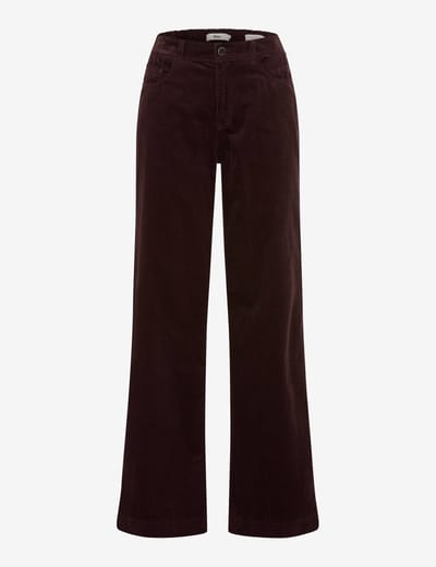 Brax Dames Palazzobroek  Style MAINE BLACKBERRY VIOLET, donkerpaars, maat 34