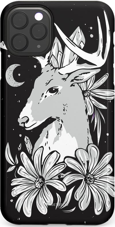 Casetastic Hoesje Geschikt voor Apple iPhone 11 Pro Max - Stijlvolle Beschermende Duo-layer Case - Lunagewei