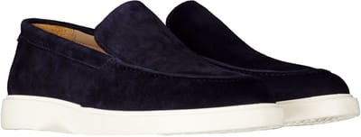 Melik - Schoenen Donkerblauw Melik Tulip Loafers Donkerblauw 38528