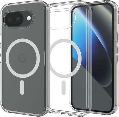 Just in Case hoesje geschikt voor Google Pixel 10a - Compatibel met MagSafe - Military Grade Backcover - Transparant