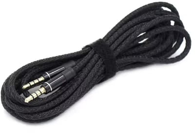 Audio Kabel - Geluidskabel - Jack 35MM - Stereo -1,5 meter - Zwart - Gevlochten kabel - CHPN