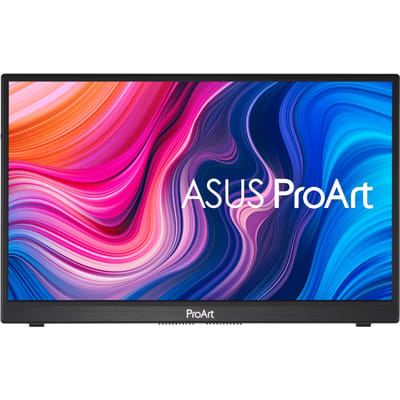 ASUS PA148CTV computer monitor 35,6 cm (14") 1920 x 1080 Pixels Full HD LED Touchscreen Tafelblad Zwart