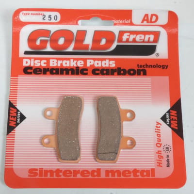 Plaquette de frein Gold Fren pour Moto Chinois 125 motocycle Neuf