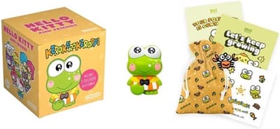 Hello Kitty - Giftdoosje - met figuurtje Keroppi en merchandise