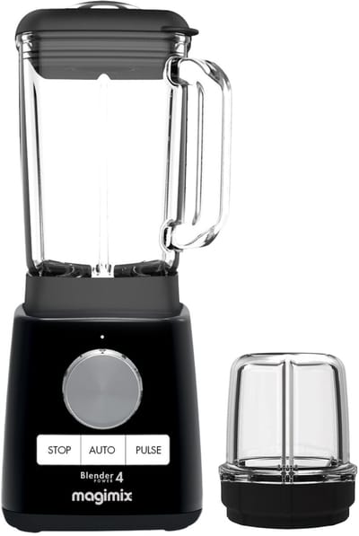 Magimix Power Blender - Smoothie Maker 1,8 Liter - Zwart - + mini kom - Ice Crusher