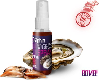 Delphin - Stinx - Spray - 30ML - Rood - Spray voor kunstaas en doodaas