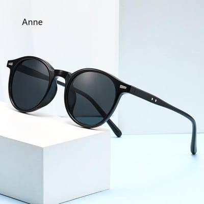Mode Vintage Ronde Zonnebril Dames Luxe Designer Kleine Zonnebril voor Mannen Rijden Vrouwen Tinten Brillen UV400