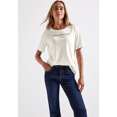 Shirt met tekst