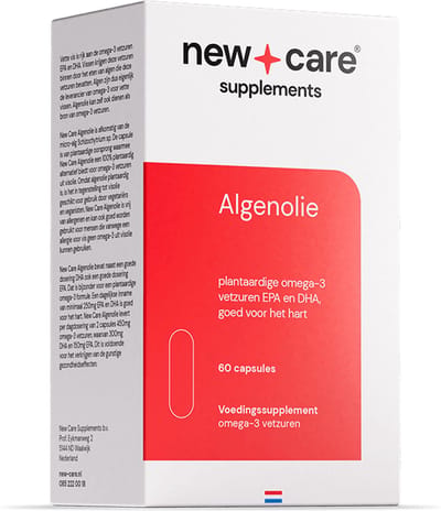 New Care Algenolie - plantaardige omega 3 vetzuren - 60 capsules - vegan