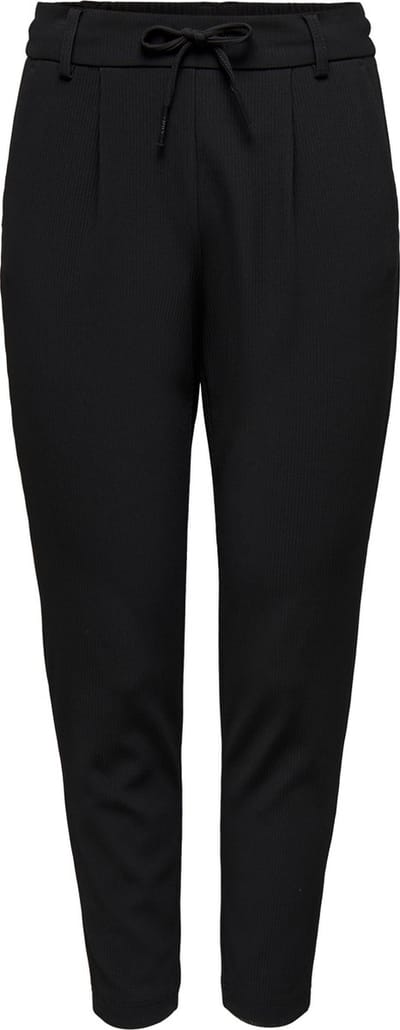 Only Broek Onlpoptrash-sally Easy Mw Rib Cc P 15245331 Black Dames Maat - W28 X L34