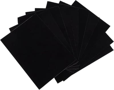 Voeringen voor juwelendoos - Displaypad stof - Laden organiseren - Zelfklevend materiaal - 3 stuks - Zwart