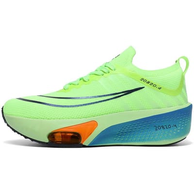 Sportschoenen Luchtvering Hardloopschoenen Zomer Nieuwe Stijl Mannen en Vrouwen Dezelfde Stijl Koppel Trendy Schoenen Casual Veelzijdig Mode Sprint 36 green