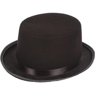 Haut-de-forme pour Adulte/Enfant Chapeau Cylindre Magicien Chapelier Fou Costume de Fête Fedora Chapeau de Magicien pour Carnaval Rave Party