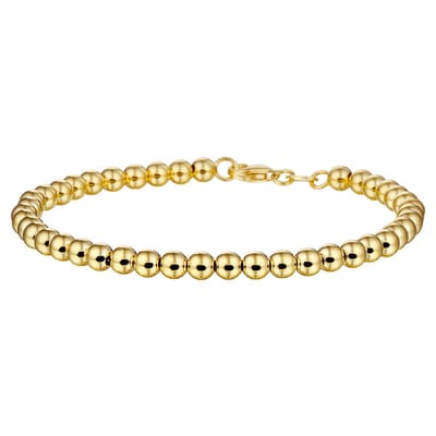 14K Geelgoud Armband Bolletjes 4,0 Mm 18 Cm 4022728