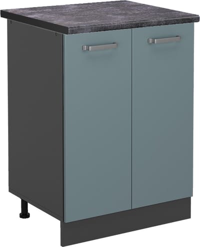 Vicco R-Line Keukenonderkast – 60 cm, WB Antraciet Blauw-grijs