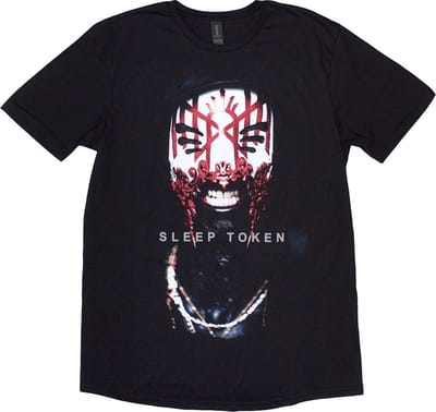 Sleep Token - Aford Mask Heren T-shirt - S - Zwart