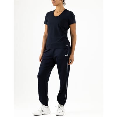 Sjeng Sports ISADEE - Maat: XXL Dark Blue - Tennis Shirt Vrouwen - Sportshirt - 87% polyester, 13% elastaan