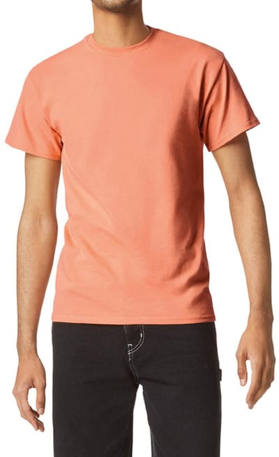 Gildan Heavy Cotton™Classic Fit Adult T-shirt GI5000 - Tangerine - XXL