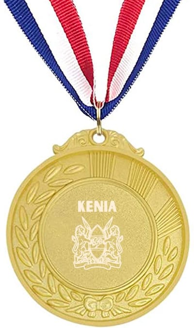 Akyol - kenia medaille goudkleuring - Piloot - toeristen - kenia cadeau - beste land - leuk cadeau voor je vriend om te geven