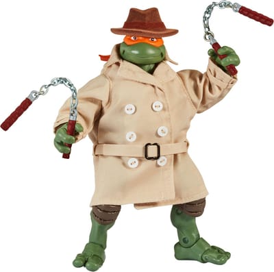 Teenage Mutant Ninja Turtles Speelfiguur - Mike in Vermomming.