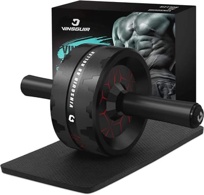 Ab Roller Wheel voor Effectieve Buikoefeningen - Thuis Gym Workout Apparatuur