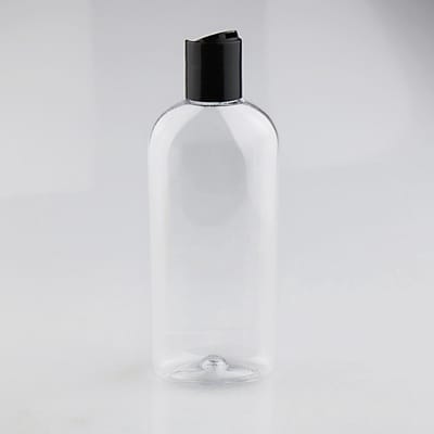TuseRxln Doorzichtige Plastic Navulbare Flessen - Reisflessen - 250 Ml Lekvrij Ontwerp Draagbaar - 6 Stuks - Voor Cosmetica Camping Reizen Wit Zwart