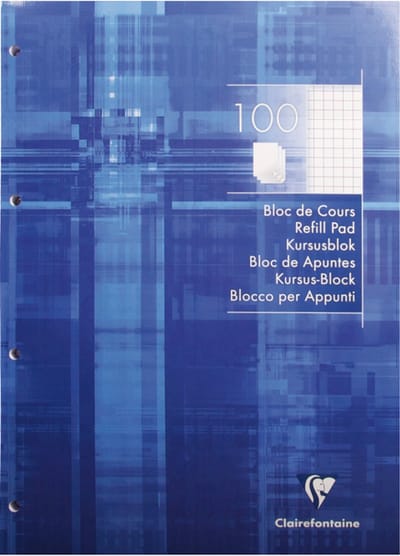 Clairefontaine schoolblok A4 geruit 100 vel